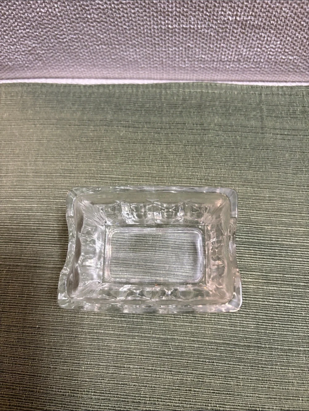 Clear Glass Tray - Organizer